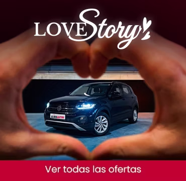 Ofertas en coches de segunda mano por San Valentín con ClickAutos
