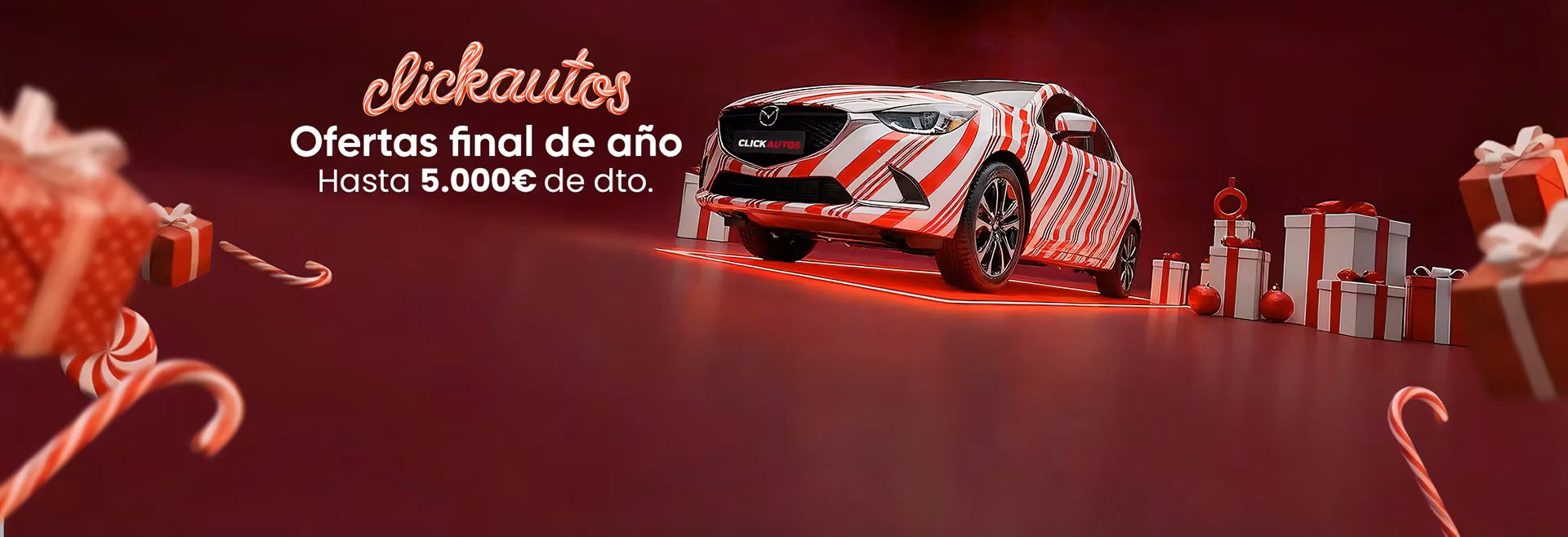 Ofertas de coches con Click Autos por Navidad