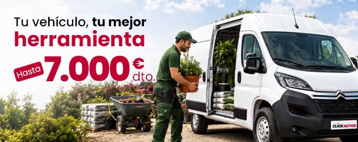 Ofertas de furgonetas con ClickAutos en verano