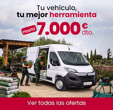 Ofertas de furgonetas con Click Autos en verano