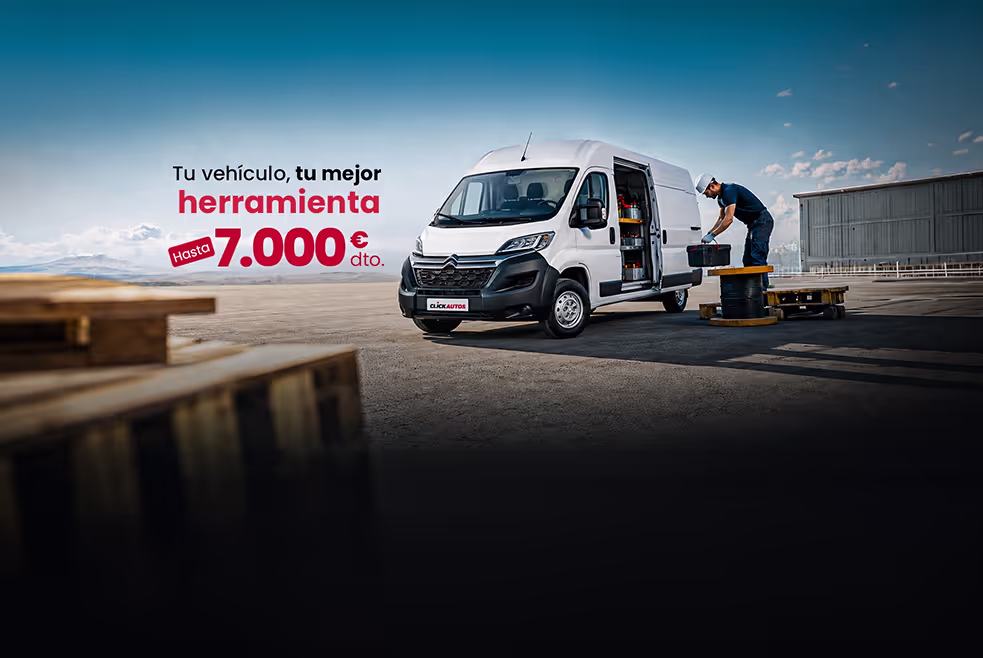 Ofertas de furgonetas con Click Autos en verano