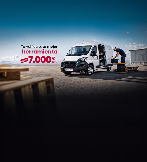 Ofertas de furgonetas con Click Autos en verano
